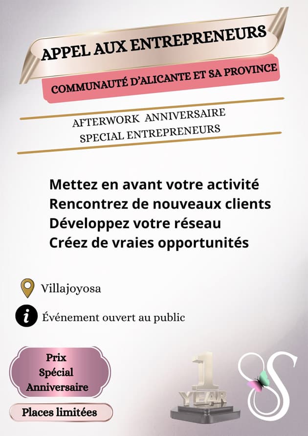 Affiche de l'événement anniversaire Sevents