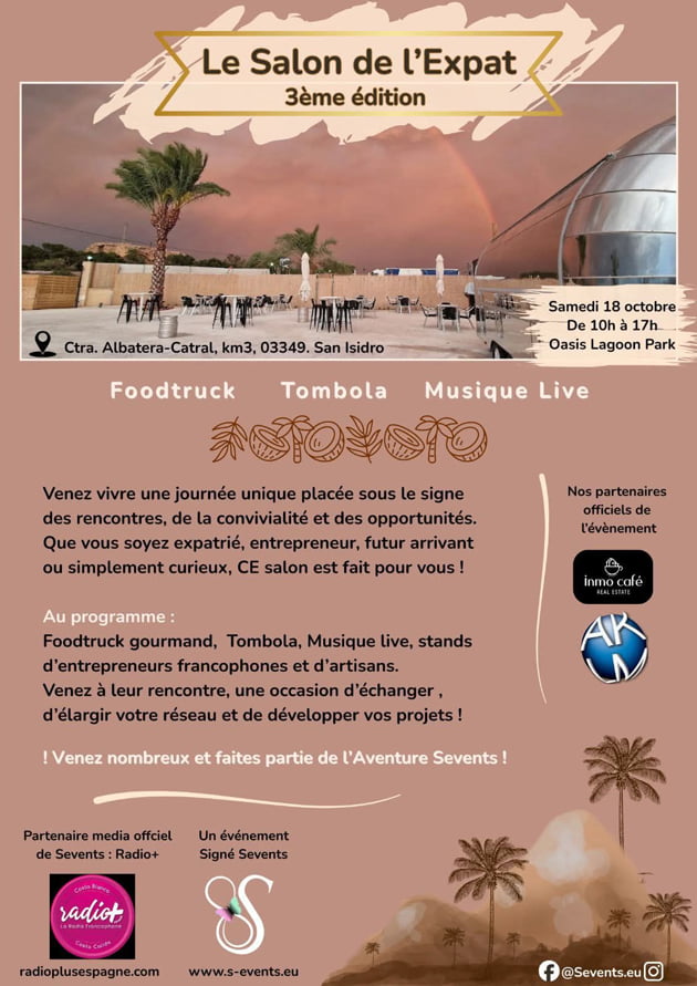 Affiche de 3e Salon de l'Expat